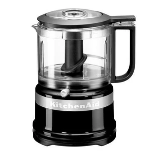 Mini Processador de Alimentos KitchenAid Onix Black com 02 Velocidades, Capacidade de 0,8 Litros - KJA03BEANA em Oferta na Shopee
