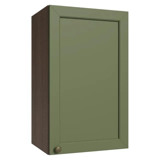 Armário Aéreo 40 cm 1 Porta Rustic/Verde Vik Madesa em Oferta na Shopee