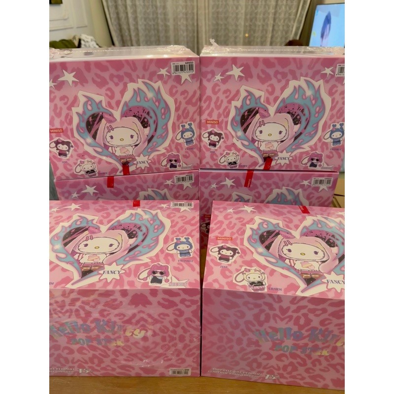 Novo produto Hello Kitty popstar Series Vinil Plush Mystery Box