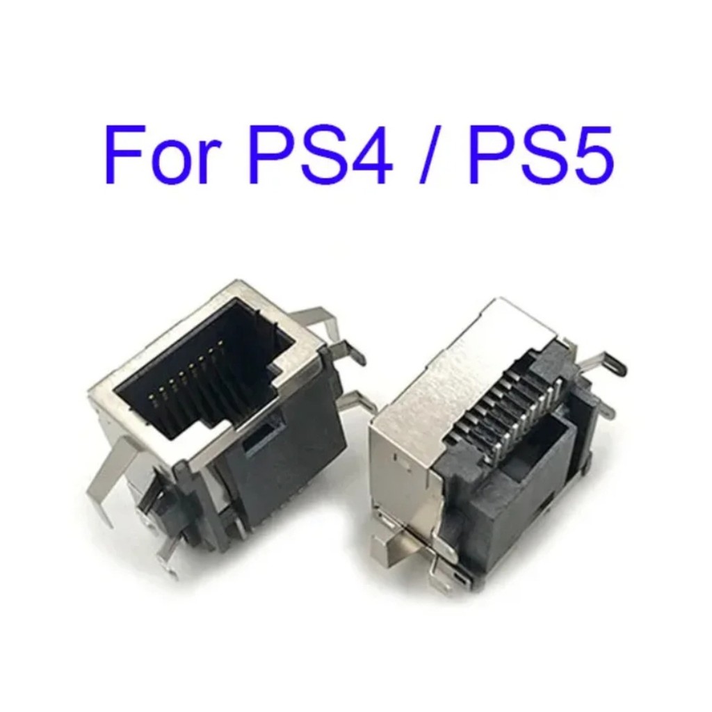 Conector Lan Rede Internet RJ45 Reparo Para Playstation Ps4 e Ps5 ...