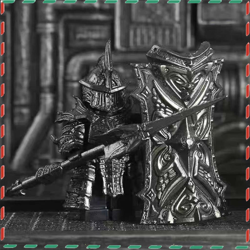 Presentes Para Crianças Brinquedos De Montagem De Cavaleiro Torre De Personagens De Filmes De Jogos Pequeno Bloco De Construção De Partículas minifigure Modelo