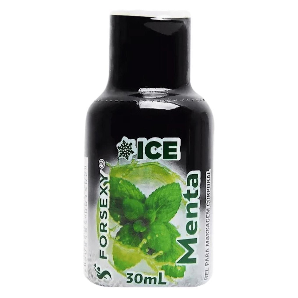 Gel De Massagem Óleo Lubrificante Beijável Esfria Ice Menta