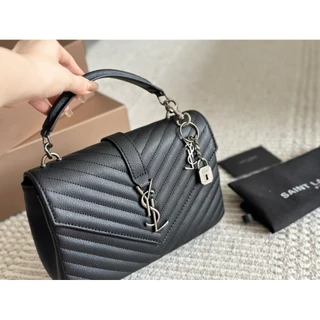Saint Laurent Saco Simples De Moda Carteiro De Um Ombro casual De Corpo Cruzado YSL Esportivo De Grande Capacidade
