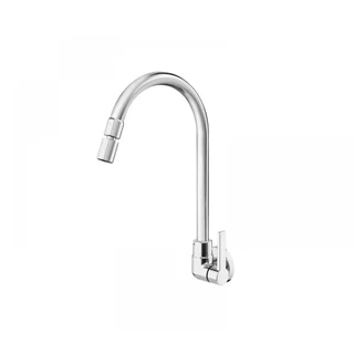 Torneira Para Cozinha De Parede Bica Alta Gali Cromada Docol em Oferta na Shopee