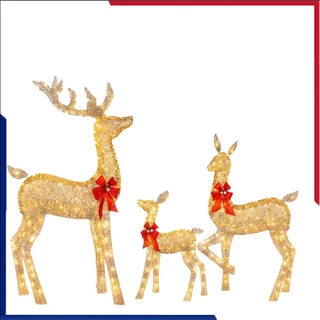 Ornamento De Natal AO AR LIVRE Jardim Sob Demanda Decoração De Renas Festivas Encantadoras Luz De Decoração De Férias Luzes De Natal Festivas Populares Para Casa Decoração Festiva De