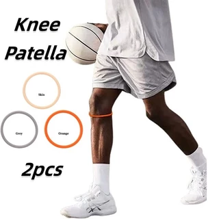 1 Par Fino Patella Cinto Joelheira Faixa De Borracha Esportiva Proteção Elástica Fixa