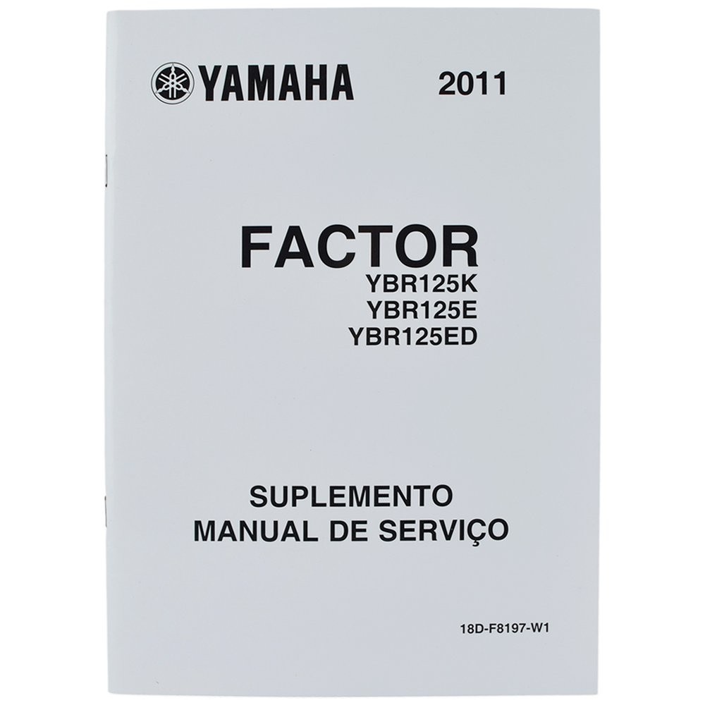 Manual de Serviço Complementar YBR 125 Factor Original Yamaha