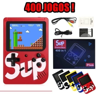 Mini Video game Sup Box 400 Jogo Em Um Velho De laptop .