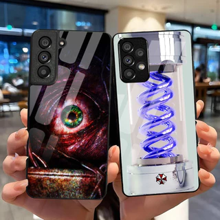 Capa de telefone de vidro temperado Resident Evil para Samsung Galaxy S9 Plus S10 s10e S20 fe S20 plus S21 S22 S23 S23 ultra Note 9 10 plus Note 20 ultra cover