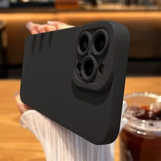 Capa Protetora À Prova De Choque Para iPhone 15 Pro Max XS X XR 7 8 Plus SE 2020 14 13 12 11 Em Silicone Macio