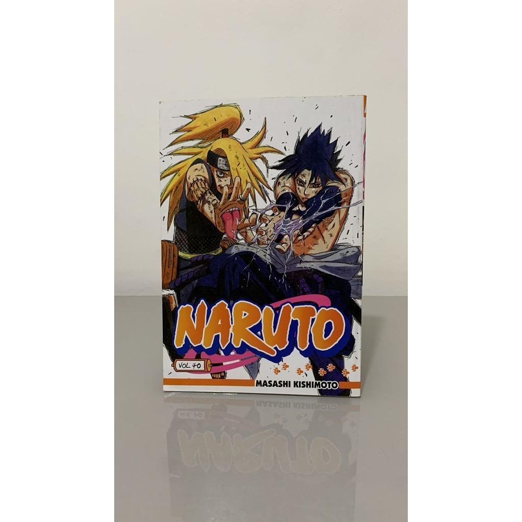 Mangá Naruto - Volume 40 - Masashi Kishimoto - Edição 2010 | Shopee Brasil