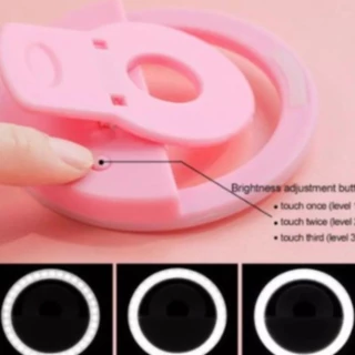 Anel Luminoso Para Celular Flash Selfie Mini Ring Light led Celular MarisaStore