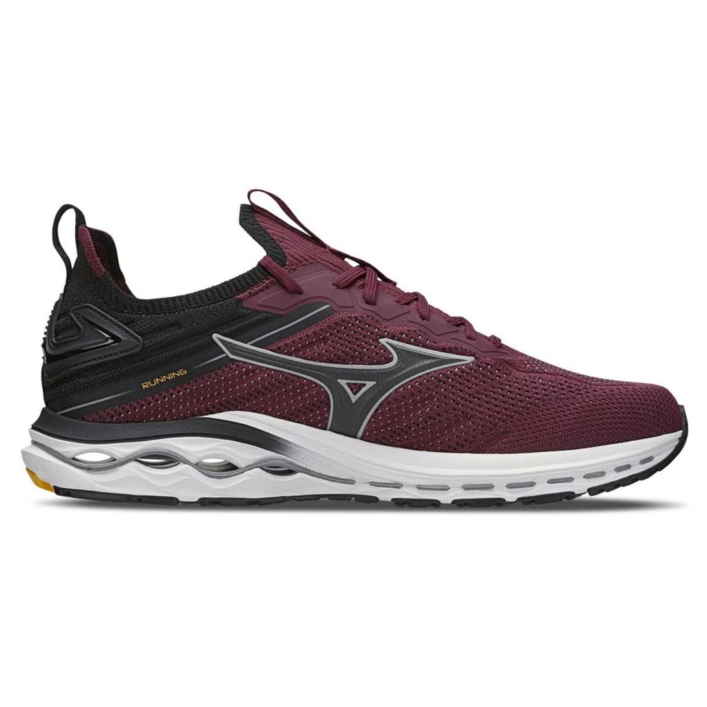 Tenis Mizuno Wave Legend 2 Masculino Vinho Preto Shopee Brasil