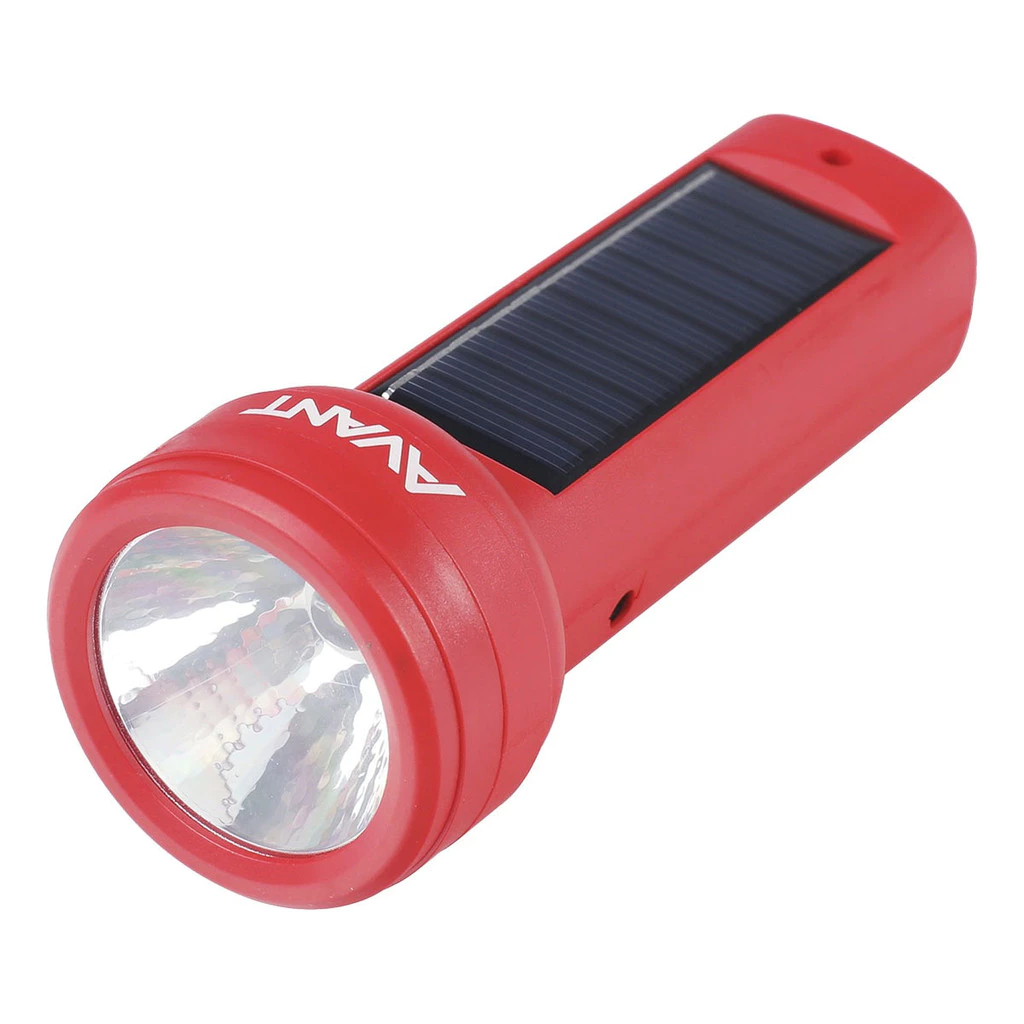 Lanterna Solare Recarregável Led 1,5w Tática Camping Avant
