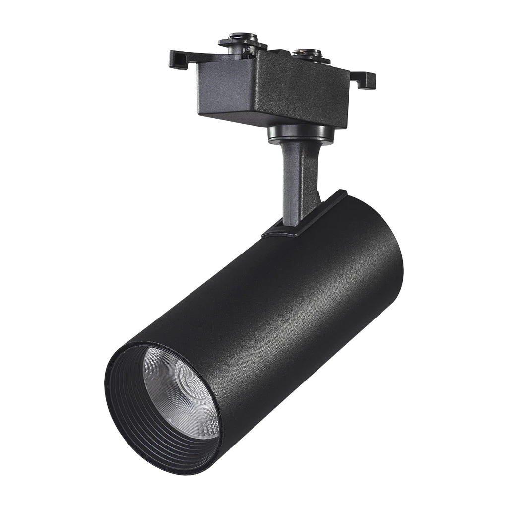 Spot Led Para Trilho Authentic Evo T1 Sobrepor 30w 3000k Branco Quente 110v/220v Preto Cod: 912705703 Deluxe By Avant