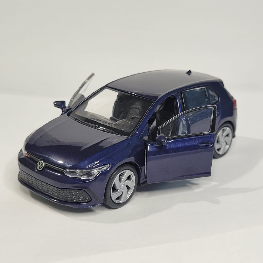 Miniatura Carrinho de Ferro Golf GTI Carro Nacional 1:38