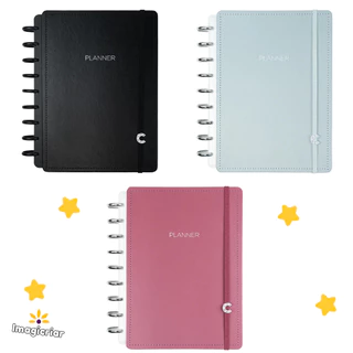 Planner Casual by Caderno Inteligente Black, Glacial ou Guava | Tamanho Médio