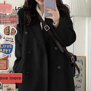 Lovito Casaco liso formal para mulheres LNA74222