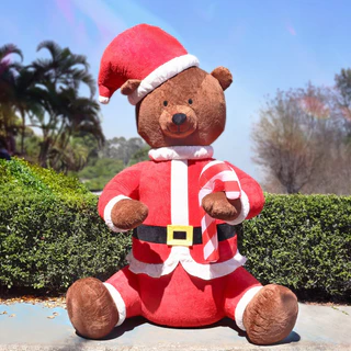 SR. Urso Noel Bivolt Inflável FOFO