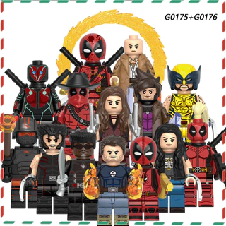Série De Filmes Deadpool building block puzzle toy Montagem De Pequenos Brinquedos De Minifiguras De Partículas
