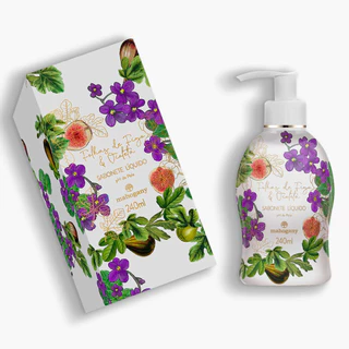Mahogany Sabonete Líquido Folhas de Figo e Violeta 240 Ml