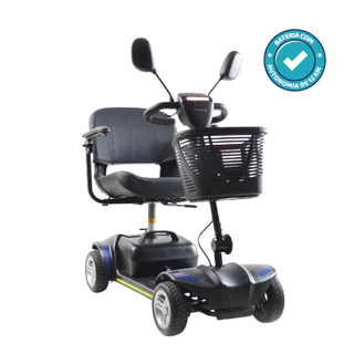 Scooter Elétrica LB Dobrável até 136 Kg Dellamed
