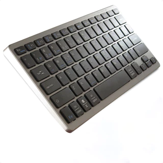 Kit Teclado E Mouse Sem Fio Bluetooth Recarregável Wireless ABNT2 Para Notebook, Celular, Tablet