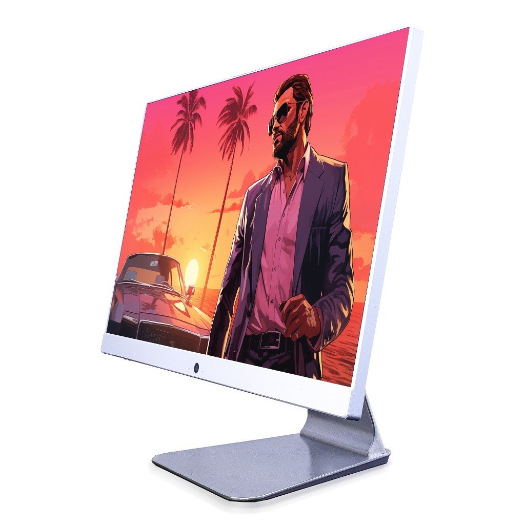 Computador All In One I7 Tela "23.8 8GB Ram 512SSD 1080 Full HD Bluetooth Wi-Fi Som Integrado HDMI VGA USB