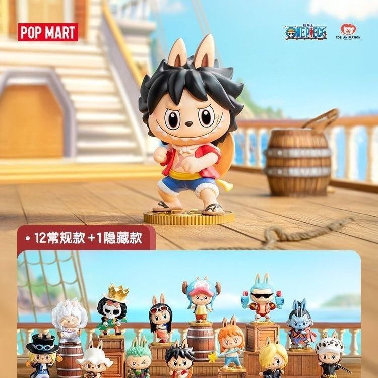 Novo produto em estoque Pop Mart THE MONSTERS One Piece Series Figura ...