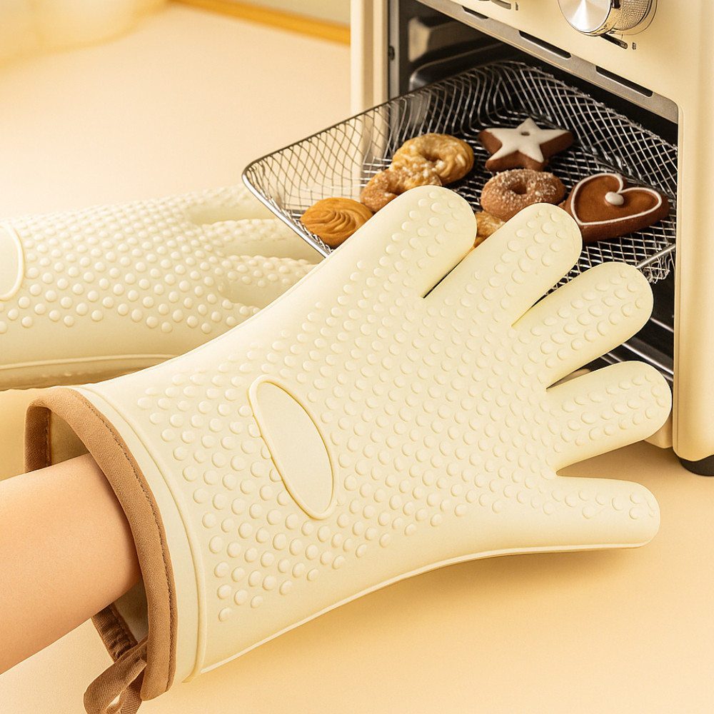 Luva Térmica Para Forno Par De Luvas Termicas Cozinha Pegado