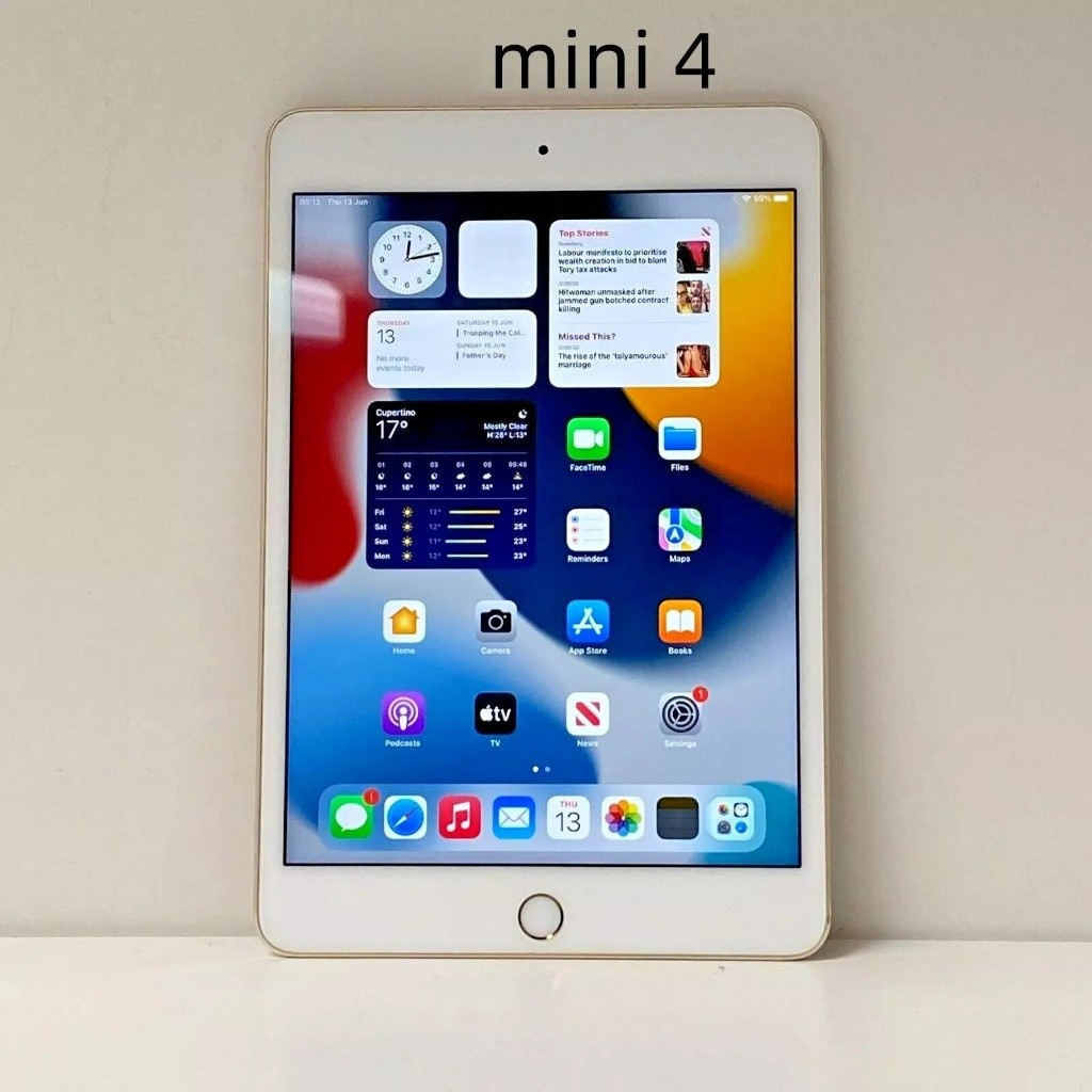 mini4 128 Gb Dual-Core Gold Tablet Wi-Fi De 7.9 Polegadas