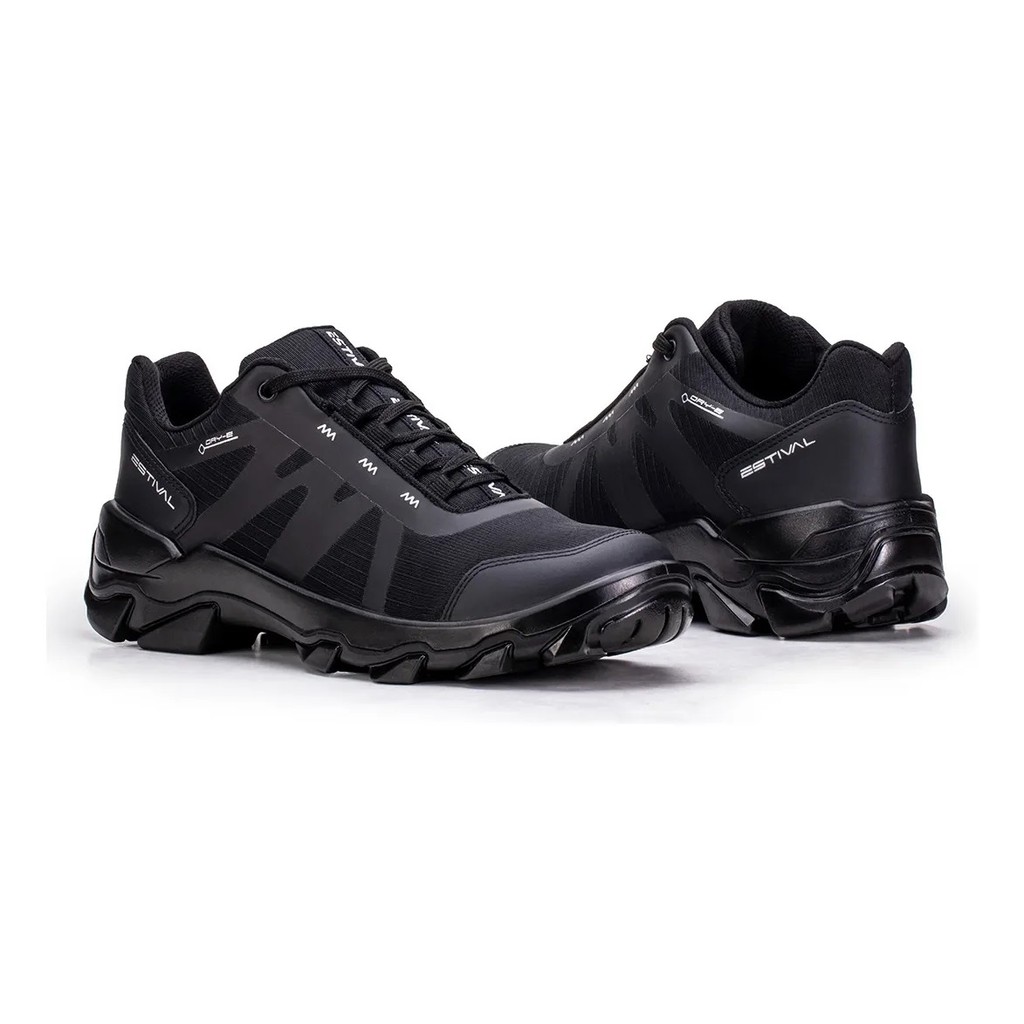 ブラックSuica Sapato Segurança Hybrid All Black Hb60001s1ab + Palmilha Gel