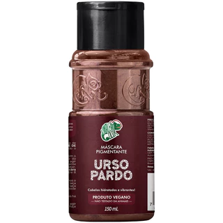 Máscara Tonalizante Urso Pardo Kamaleão Ruivo Amadeirado Mogno 150ml