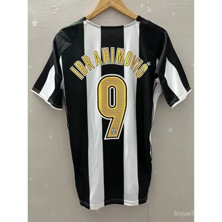 04-05 Juventus Home DEL PIERO BRAHIMOVIC NEDVED T-shirt Personalizada De Alta Qualidade Para O Futebol Retro. Jersey 7NRY