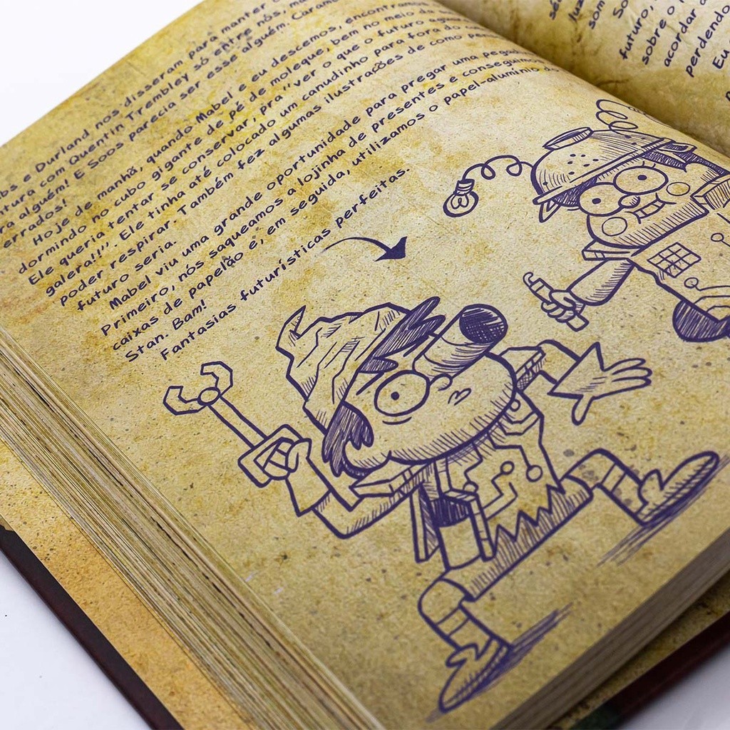 O Diário Perdido de Gravity Falls - Volume 3 - Alex Hirsch | Shopee Brasil