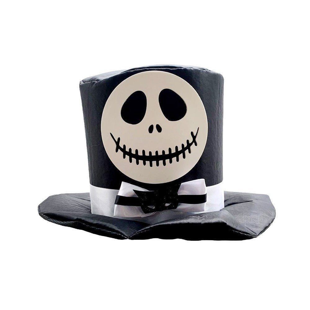 Cartola Preta Jack Skellington Esqueleto Halloween Badukale Shopee Brasil