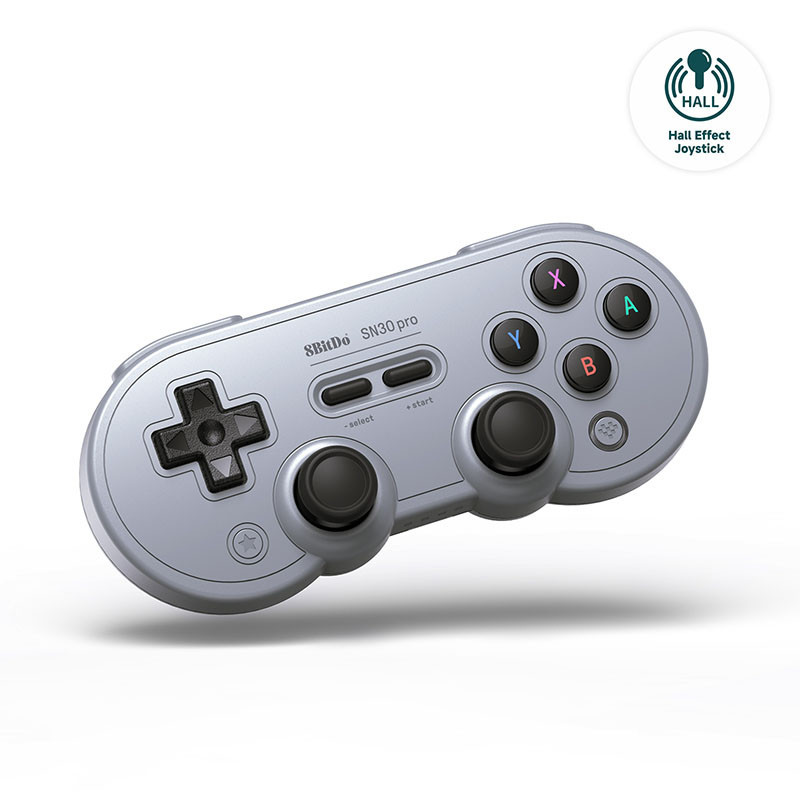 8BitDo SN30 Pro Gamepad Bluetooth Sem Fio Com Efeito Hall Para Nintendo Switch , PC , Windows 10 , 11 , Steam Deck , Android , macOS