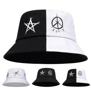Chapéu De Pescador Unisexo Grafite Hip Hop Beach Bucket Spring Summer Outdoor Travel for Women Homens