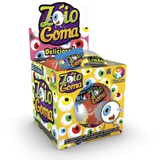 Bala Divertida Gelatina Olho Zóio Sortido 24UN KidsZone