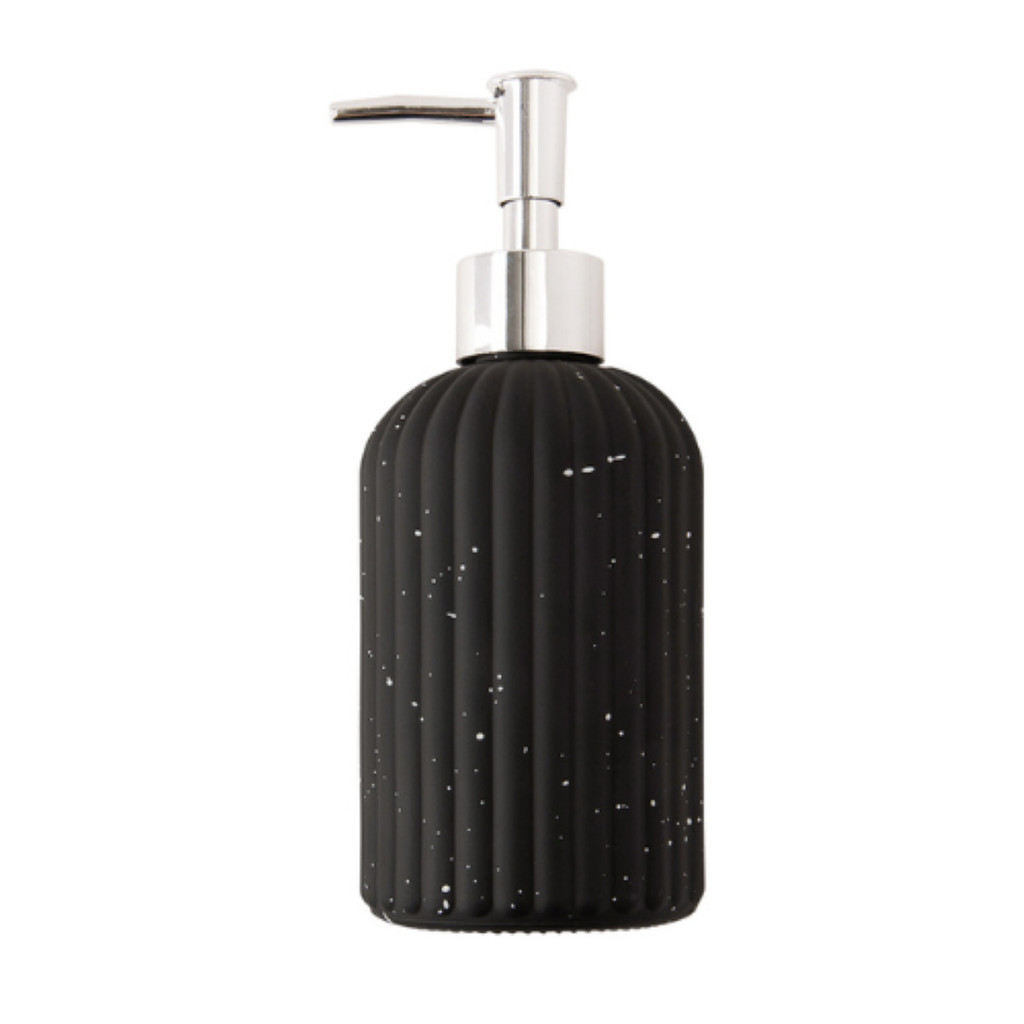 Porta Sabonete Liquido Vidro Canelado 400ML