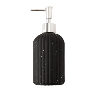 Porta Sabonete Liquido Vidro Canelado 400ML