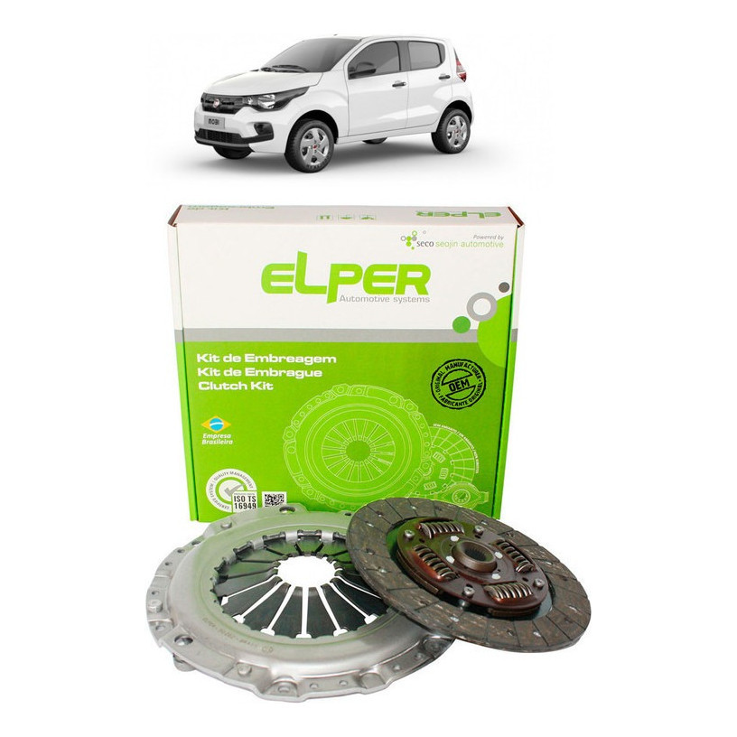 Kit Embreagem Para Mobi Argo Cronos 1.3 Firefly Câmbio Gsr Elper 70374 ...