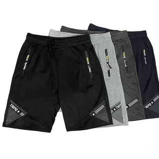 Bermuda Moletom Masculina Bolso Com Zíper Confortável Para Academia e Casual S0317