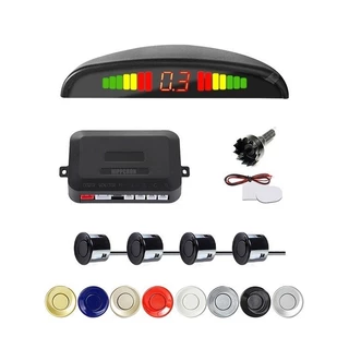 Kit De Sensores De Estacionamento LED Didsplay 4 22mm Radar De Inversão De Som 8 Cores