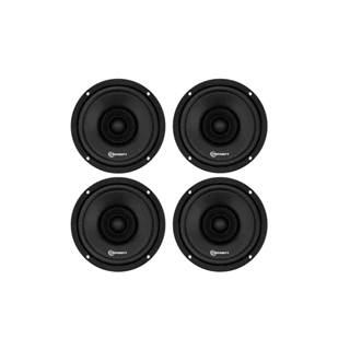 Kit 4 Alto Falante Taramps Hd250s 125w Rms 6 Polegadas 4 Ohms