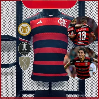 2024-25 Flamengo I Jogador Verson Versão Camisa de Futebol