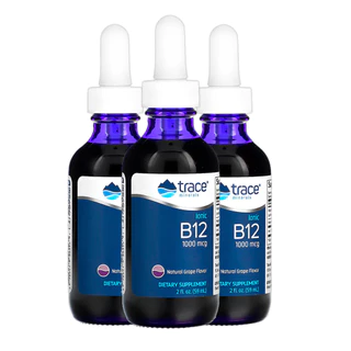Kit 4x Trace Minerals Vitamina B12 Iônic Líquido 59ml Importado /Made in Usa