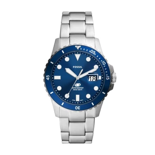 Relógio Fossil Masculino Blue Prata - FS6029/1KN
