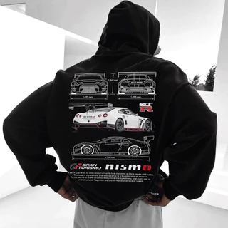 Moda Retro Casual Esportes Rua Corrida Confortável Padrão Impresso Moletom Com Capuz De Algodão Masculino Feminino Outono E Inverno