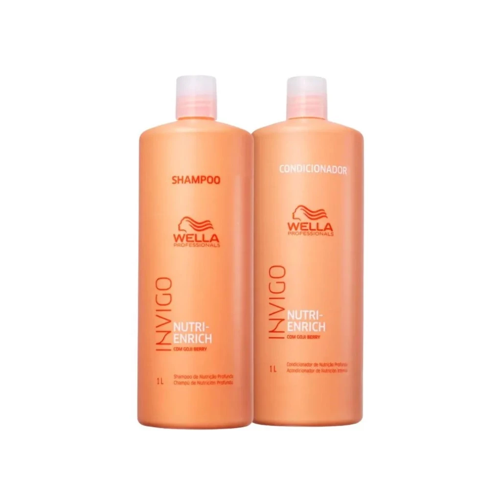 Wella Kit Nutri Enrich Shampoo 1l+condicionador 1l